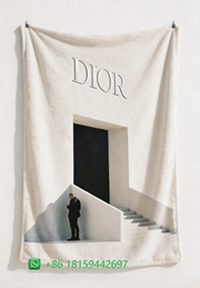 Dior Throw Blankets